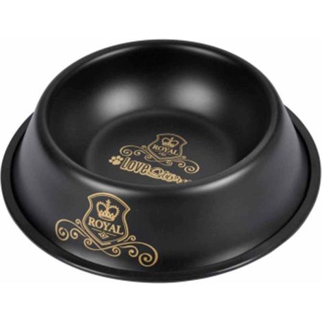 Gamelle pour Chien & Chat "Luxury" 21cm Noir