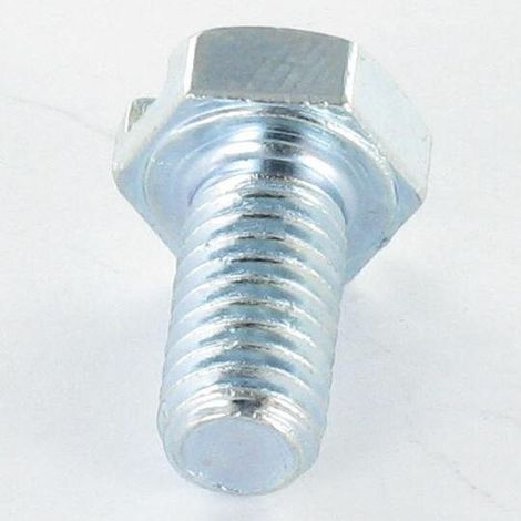 Vis métaux Tête hexagonale TH M5X35 Fendue Acier zingué-1 pièce