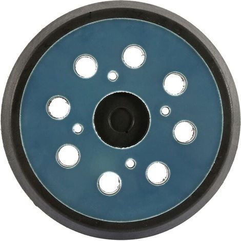 Tampon de ponceuse de 125mm à 8 trous avec crochet et boucle pour ponceuse orbitale aléatoire à haute vitesse (1 pièce) (1/4)