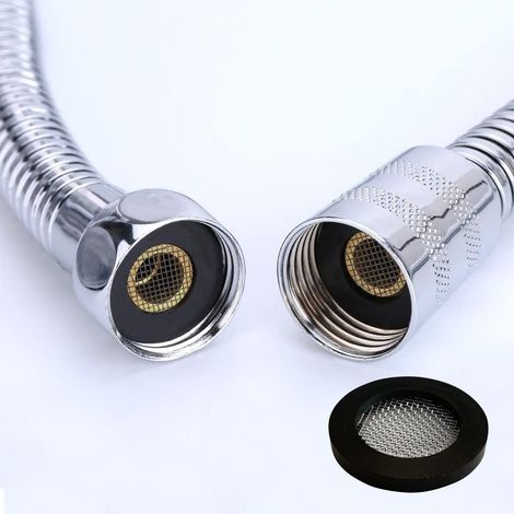 Packung mit 10 Gummidichtungen mit Sieb, Ø 24,5 x 16 mm für 3/4"-Gewindeanschlussrohr (1/5)