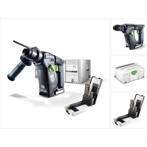 Trapano a percussione a batteria Festool BHC 18 Li-Basic 18V ( 574723 ) 25Nm Brushless Solo in Systainer + set di punte da 7 pezzi - senza batteria, senza caricabatterie (1/5)