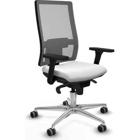 Piqueras y Crespo Horna Bürostuhl Weiß verstellbar (1/3)