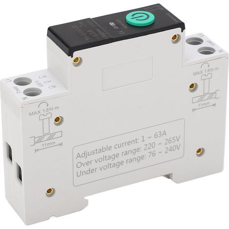 Disjoncteur intelligent Tongou 3 modes de minuterie, interrupteur automatique ZigBee 2,4 GHz 90-240V, protection circuit domestique (1/5)