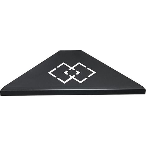 Quincaillerie Étagères de salle de bain, étagère de rangement d'angle en acier inoxydable, rangement triangulaire for serviettes, poinçonnage, support de douche, accessoires de salle de bain Quincaill (1/5)