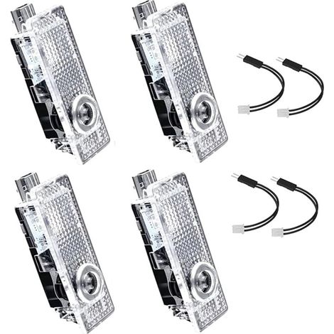 Autotür-Projektorlichter für Tür, LED-Licht, Logo, 4-tlg. Willkommenslicht, kompatibel mit Serien 3/5/6/7/X1/X2/X3/X4/X5/X6/X7/Z/M/GT FLITI (1/4)