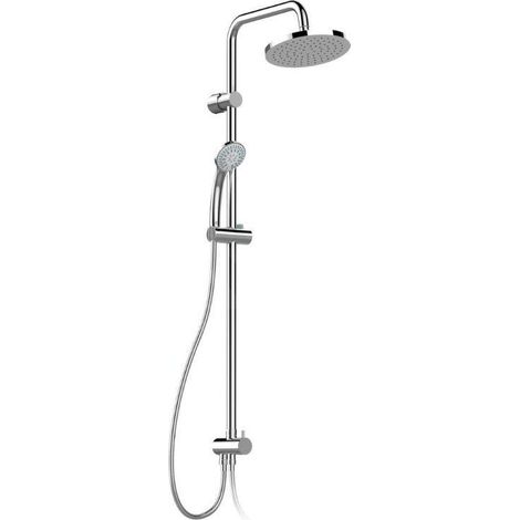 Ideal Standard Idealrain - Ensemble de douche avec inverseur, diamètre 200 mm, 3 jets, chrome A6281AA (1/4)