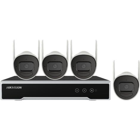 Kit de cámaras tipo <> NK844W0H-1T(E) de 4 MP con Wi-Fi, 4 cámaras y NVR de 8 canales
