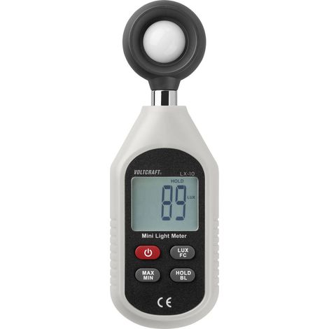 [GEBRAUCHT] B-Ware Voltcraft Luxmeter VC-8314265 LX-10 Beleuchtungsstärke 0-199900 lx digital 106g (1/2)