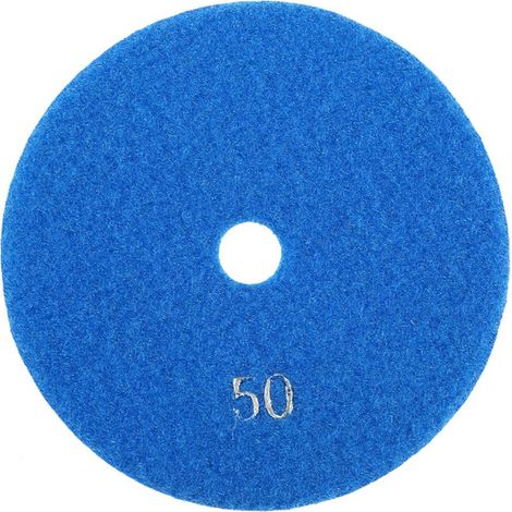 Ej.Life Granit Schleifpads, 5inch /125mm Nass Diamant Schleifscheiben Polierkissen Stein Schleifscheibe Polierpad Scheibe Grit für Granit Marmor Beton Stein Polieren Polischin Satz(50)
