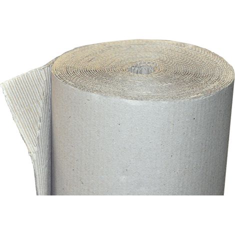 1ROTOLO CARTONE COPRIPAVIMENTO ONDULATO mt. 1 x 16
