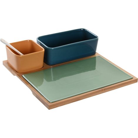 DKD Home Decor Ensemble à apéritif multicolore 5 pièces (1/4)