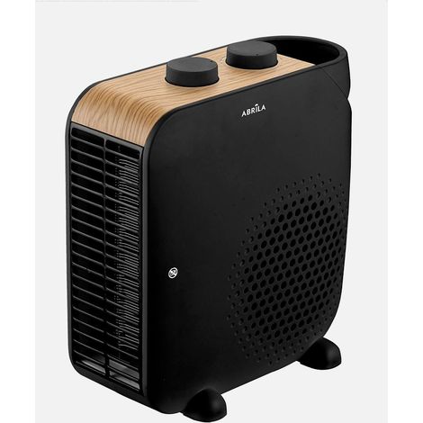 Ventilo-chauffeur électrique TRAIL 2000W Noir/Chêne 2Pot 3Fun Thermostat Réglable