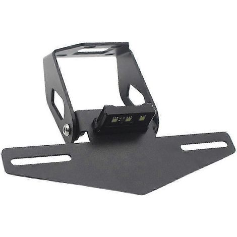 Kit de support de plaque d'immatriculation pour moto compatible avec Kawasaki Z400 Ninja400( ) (1/5)