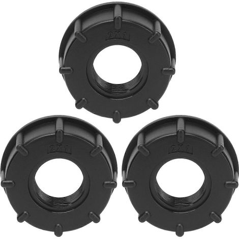 Stück IBC-Tankverbinder Grobgewinde Schlauchablaufadapter Kunststoffanschluss 60 mm Innendurchmesser G1