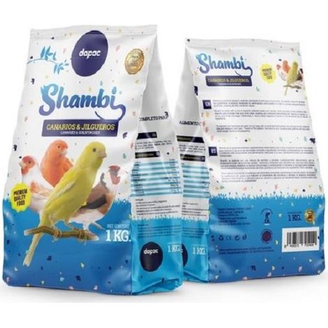 Nourriture mixte et complЏte Shabi pour canaros et Jilgueros - 1 kg