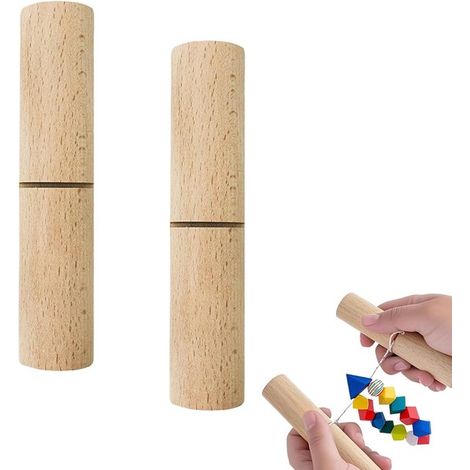 Un ensemble de 2 enrouleurs de perles en silicone - outils de fabrication de bijoux et pince à perles - adaptés à la fabrication de bracelets (1/5)