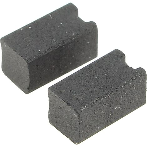 Charbons moteur 6x6x11 par 2, 90587238 - perceuse black & decker