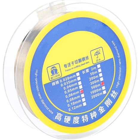 Fil de séparation pour écran LCD téléphone, 500m/546.8yd, 0.06mm, pour réparation et entretien d'affichage. (1/5)