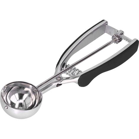 Cuillère à Glace en Acier Inoxydable Multifonctionnelle - Portative pour Maison et Hôtel - Modèle J10190P 39mm