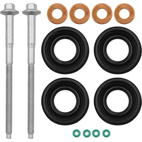 Accessoires de rechange 1372494 Kit de joints toriques d'injecteur avec boulons d'injecteur pour Transit Mk7 2.2 TDCiSP Multicolore (1/5)