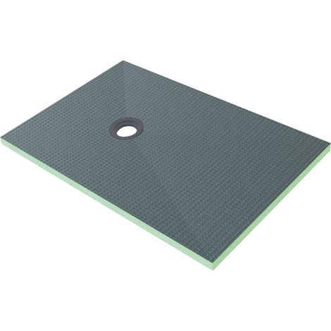 120x90cm Duschelement befliesbar bodeneben Fußbodenheizung Duschboard Duschwanne Mit Ablaufgarnitur