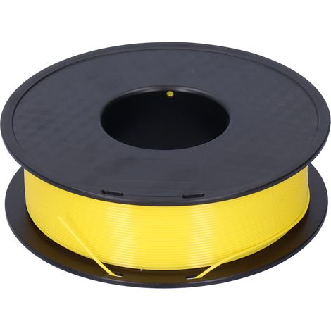Filament PLA Soie Jaune 1.75mm 1kg pour Imprimante 3D, Bobine de Rechange Accessoires d'Impression (1/5)