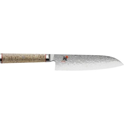 Miyabi 5000 MCD Santoku-Messer grau 18 cm Klinge (1/3)