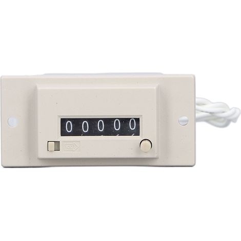 Compteur d'impulsions précis, faible marge d'erreur, matériau ABS, compteur électromagnétique