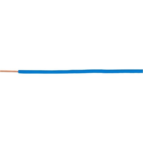 H05V-U (DY) 0,75 blaues Installationskabel /100m/