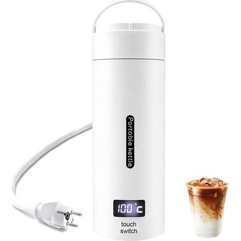 Bouilloire Électrique - Acier Inoxydable 304 - Affichage LED Température - 4 Régulations Préconfigurées - Portable Étanche - 500 ml (1/5)