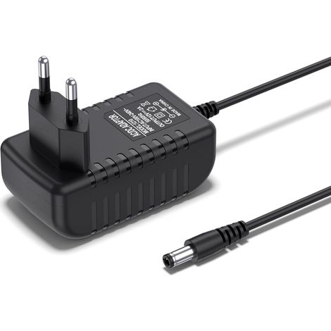 Adaptateur Secteur 12V 2A 24W Universel pour Haut-Parleurs, Bandes LED, Routeurs, Caméras CCTV et Appareils Électroniques Alimentation 12V 2A 5.5mm x 2.5mm Transformateur AC DC Câble (1/5)