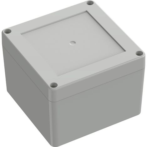 TRU COMPONENTS TC-10860536 Universal-Gehäuse 104.80 x 104.80 x 74.70 Polycarbonat Lichtgrau 1 St. (1/2)