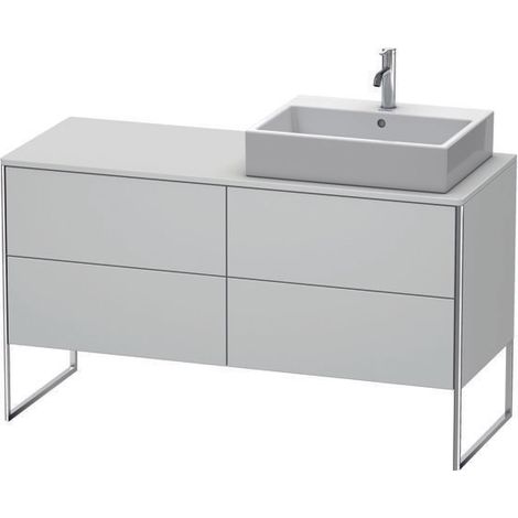 Duravit XSquare mueble bajo lavabo consola, apoyado en el suelo, (1/2)
