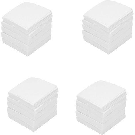 200 Blatt quadratisches Keramik-Glasfaser-Schmelzpapier für Mikrowellenherde und Haushaltsgeräte (1/5)