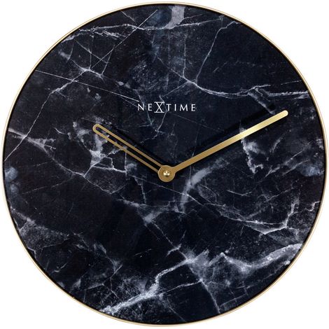 Nextime Wanduhr Marble Ø 40 cm Wanduhr (1/5)