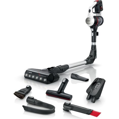 Bosch – Aspirateur balai sans fil 18V BCS711XXL – Autonomie 80 min – Capacité 0,3 L – Puissance 82 dB – Éclairage LED intégré (1/5)
