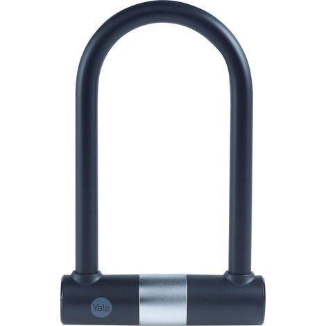 Hardened Steel U-Lock, 2 Keys Included, 96h Corrosion Resistant, Bicycle Mount, For Bike/Scooter