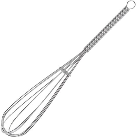 Fouet Ballon - Acier Inoxydable - Pour Mélanger Battre Fouetter Crème Oeufs Pâte - Cuisine Maison Professionnelle - 1 Pièce (1/4)