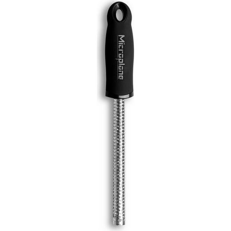 Microplane Râpe Épicée Pro noire design long étroit
