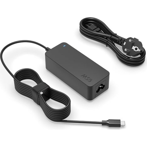 65 W 45 W Type C Chargeur Compatible avec Dell XPS 12 13 9250 9365 (1/5)