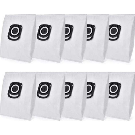 Enowelir 10-pack vacuum cleaner bags, compatible with Rowenta models RO64xx, RO63xx, RO68xx and RO39xx--DTEKGAZ