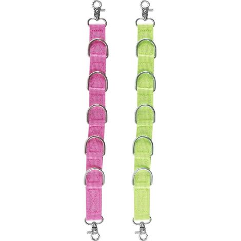 Lot de 2 rallonges de toilettage pour Chiens, Sangles en Nylon avec 6 Anneaux en D pour toilettage de Chiens et Chats, Coupe-Ongles et Coupe-Cheveux (1/5)