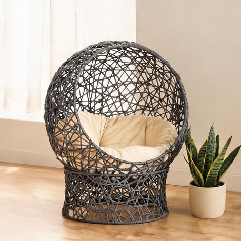 Housse de couchage pour chat 50 x 50 x 60 cm avec coussin (1/5)