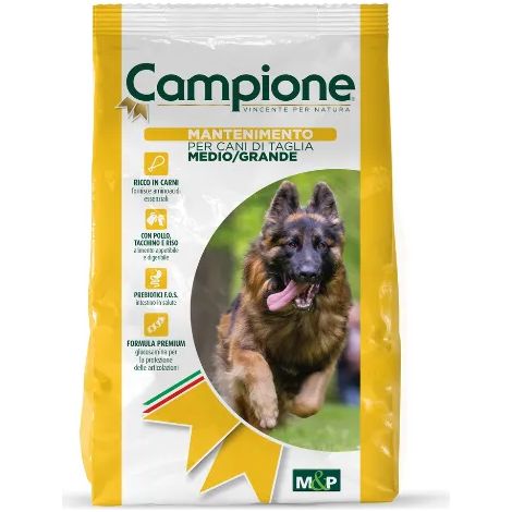 Crocchette mantenimento cani medio/grande pollo tacchino e riso 400g 3kg o 15kg - 400 g