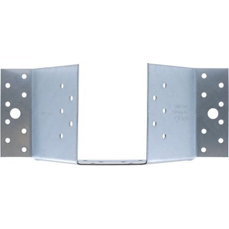 Simpson Strong Tie – Etrier à angle 45° D/G 67x95mm – Épaisseur 1.5mm – Pour bois dur et teck – Fixation robuste pour charpente