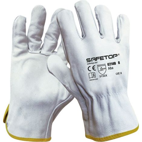 Guantes de piel tipo conductor SAFETOP Aba 12