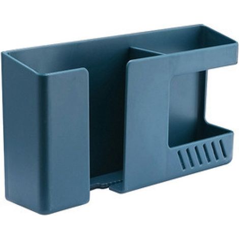 Support Téléphone Murale - Largeur Intérieure 7,5 cm - Adhésif Étanche - Sans Perçage - Pour Cuisine Chambre Bureau Salle De Bain - 1 Pièce (1/5)