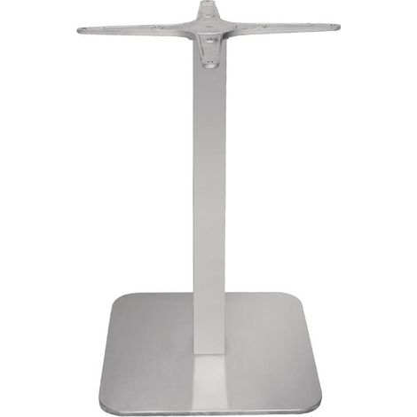 Pied de Table Carré en Inox - Bolero (1/5)