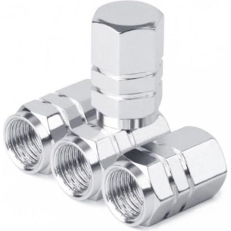 Lot de 4 couvercles de valve de pneu de roue de voiture pour Renault Koleos Twingo Scenic Megane Fluenec Latitude Clio 1 2 3 6732