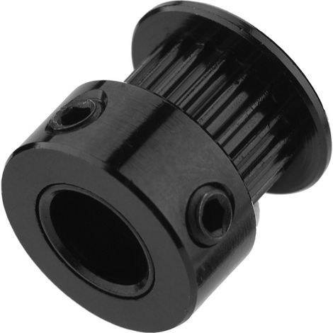 5 poulies synchrones 2GT en aluminium pour courroie 6mm, 20 dents, alésage 8mm, compatible imprimante 3D CNC (1/4)